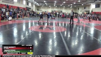 Semifinal - Tiberius Byam, Blaine Wrestling Association vs Knox Barrett, St. James