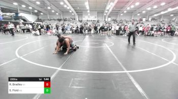 285 lbs Round Of 32 - Rahmiere Bradley, NY vs Shamear Floid, MD