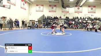 106 lbs Consi Of 8 #2 - Will Healy, Lebanon vs Jameson Keller, Hollis Brookline