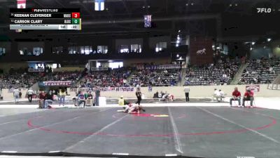132 lbs Cons. Round 2 - Keenan Clevenger, Madison Central vs Carson Clary, Oldham County