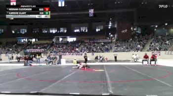 132 lbs Cons. Round 2 - Keenan Clevenger, Madison Central vs Carson Clary, Oldham County