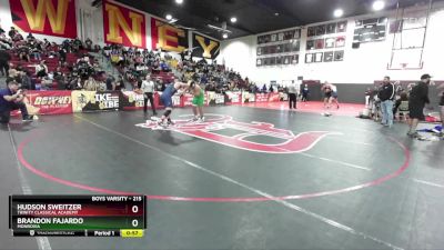 215 lbs Cons. Round 4 - Brandon Fajardo, Monrovia vs Hudson Sweitzer, Trinity Classical Academy