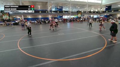 114 lbs Semifinal - Penny Edwards, Unattached vs Hailee Moder, Unattached