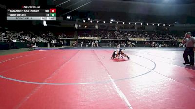 131 lbs Round Of 16 - Elizabeth Castaneda, Washington State vs June Welch, Liberty