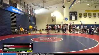 149 lbs Quarterfinal - Mike Zacur, Mercyhurst vs Josh Laubach, Alderson Broaddus