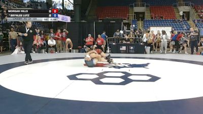 140 lbs Champ. Rd Of 128 - Morgan Hills, Kansas vs Brynlee Lutz, Alaska