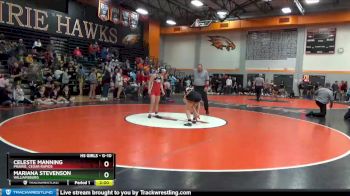 G-10 lbs Round 5 - Celeste Manning, Prairie, Cedar Rapids vs Mariana Stevenson, Williamsburg