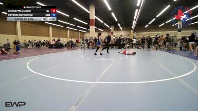 115 lbs Consi Of 8 #2 - Grace Wagoner, All American Wrestling Club vs Payten Gutierrez, Cardinal Wrestling Club