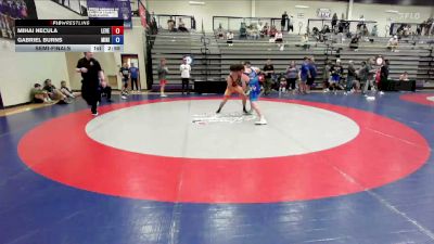150 lbs Semifinal - Mihai Necula, Level Up Wrestling Center vs Gabriel Burns, Minion Training Center