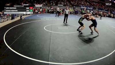 D 2 175 lbs Champ. Round 1 - Levi Kestner, Comeaux vs Jonas Newton, Kenner Discovery Health Science