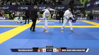 Miguel Soares Gomes Aragao Perei vs Theos Mixalis McEvatt 2026 European Jiu-Jitsu IBJJF Championship