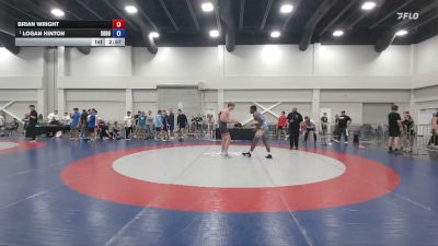 190 lbs Cons. Semis - Brian Wright vs Logan Hinton, SOT/DOZ