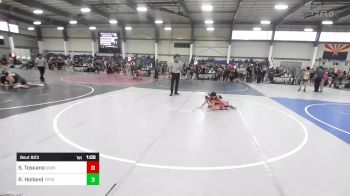 72 lbs Rr Rnd 3 - Sadie Toscano, Dominate Club Wrestling vs Rory Holland, Trybe