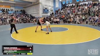 144 lbs Champ. Round 1 - Roman Cimorosi, Charter School Of Wilmington vs John Rovillard, Sussex Central H S