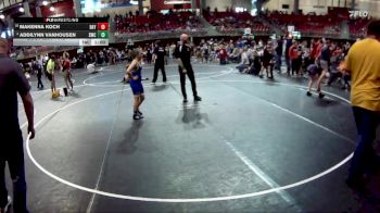 113 lbs 2nd Place Match - Addilynn VanHousen, Seward Wrestling Club vs MaKenna Koch, Milford Wrestling Club