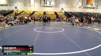 101 lbs Cons. Round 3 - Colby Roesler, Club Not Listed vs Dominick Mazzolla, Club Not Listed