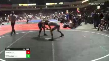 109 lbs Final - Apollo Cruz, Team Aggression vs Pedro Mendoza, Tucson Cyclones