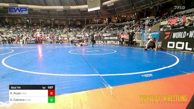 175 lbs Semifinal - Ari Rupe, Caveman Wrestling vs Santiago Cabrera, Slam Academy