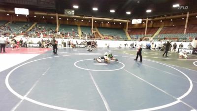 87 lbs Rr Rnd 1 - Darius Yara, NM Gold vs Chris Marquez, Bulldogs Jr Wrestling