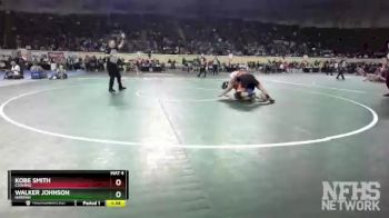 4A-165 lbs Cons. Semi - Walker Johnson, Harrah vs Kobe Smith, Cushing