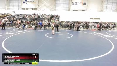 83 lbs Cons. Round 2 - Alex Schrader, HF-L Wrestling vs Alexander Luce, Club Not Listed