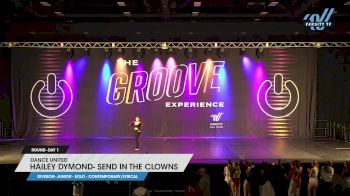 Dance United - Hailey Dymond- Send In The Clowns [2023 Junior - Solo - Contemporary/Lyrical Day 1] 2023 GROOVE Dance Grand Nationals