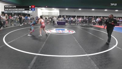 124 lbs Round Of 32 - Noelani Lutz, NV vs Zuri Mccalpine-ingram, GA