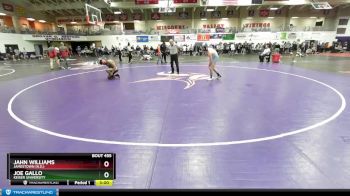 141 lbs Cons. Round 3 - Joe Gallo, Keiser University vs Jahn Williams, Jamestown (N.D.)