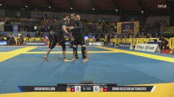 Rayan Benjelloun vs Robin Gilles Nolan Touratier 2026 IBJJF European NoGi
