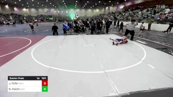 85 lbs Quarterfinal - Jacob Pyfer, West Valley WC Yakima vs Nicholas Klaich, Nevada Elite