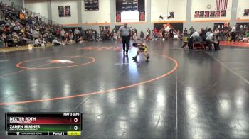 PW-9 lbs Cons. Round 1 - Dexter Roth, Hammerin Hawks vs Zaiyen Hughes, CPU Storm Wrestling