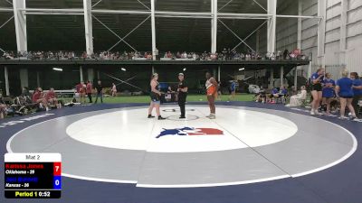 235 lbs Karissa Jones, Oklahoma vs Jaci Burnett, Kansas