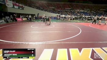 5A-175 lbs Cons. Round 1 - Anthony Berg, Parkrose vs Asher Olliff, Dallas