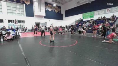 120 lbs Champ. Round 2 - Anabelle Serratos, Santa Ana vs Audrey Acevedo, West Covina High School Wrestl