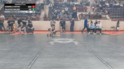 45_G lbs Round Of 16 - Gabriella Motko, Mount Carmel vs Zalaiyah Walker, Kiski Area