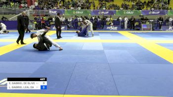 EMERSON GABRIEL DE OLIVEIRA vs LUCAS GABRIEL LEAL DA SILVA 2024 Brasileiro Jiu-Jitsu IBJJF