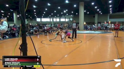 108 lbs Semis & Wb (16 Team) - Byron Whaley, East TN Bomb Squad vs Luke Mealer, Morris Fitness