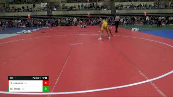 160 lbs Quarterfinal - Izrael Jimenez, Pinnacle vs Warren Wang, Legends Of Gold