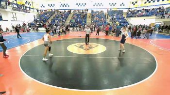 126 lbs Quarterfinal - Blayke Leonard, Dark Cloud Wrestling Club vs Spencer McClelland, Salina Wrestling Club