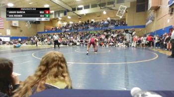 140lbs 5th Place Match - Anahi Garcia, Moses Lake (Girls) vs Ava Risner, Kelso (Girls)