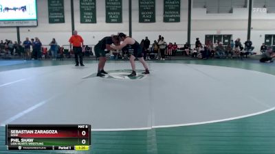 181-190 lbs Round 4 - Sebastian Zaragoza, None vs Phil Shaw, Lion Hearts Wrestling