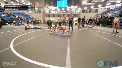 61 lbs Final - Jasper Lockett Jr, Cowboy Wrestling Club vs Garrett Doyle, Cowboy Wrestling Club