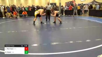 252 lbs Quarterfinal - James Morrison, Apollo Ridge vs Hunter Houk, Thomas Jefferson