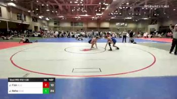 152 lbs Rr Rnd 1 - Joe Fisk, Blue Claw W.C. vs John Reho, Seahawks Blue