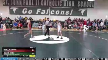 106 lbs Round 1 - Wallace Blue, Huntsville vs Isaias Avila, Evangel Christian Academy