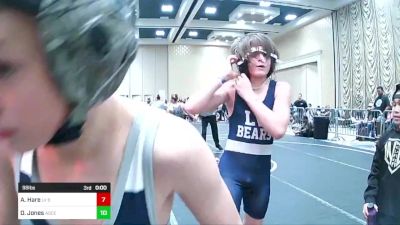 74 lbs Round Of 32 - Gunner Fricke, Matpac vs Jasmine Buck, Dominate WC