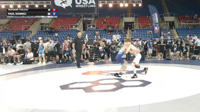 106 lbs Champ. Rd Of 64 - Jaxson Tocco, New York vs Paul Donnici, Missouri