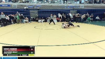 160 lbs Cons. Round 3 - Raymond Healy, Silver Valley vs Wyatt Moreno, Small Town Wrestling