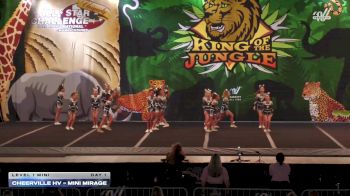 CheerVille HV - Mini Mirage [2025 L1 Mini Day 1] 2025 ASC King of the Jungle Nashville Showdown