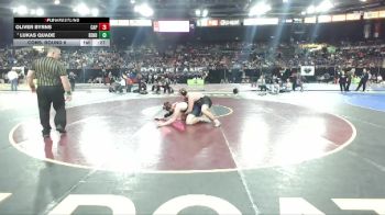 285 lbs Cons. Round 6 - Lukas Quade, Bend Senior vs Oliver Byrns, Capital